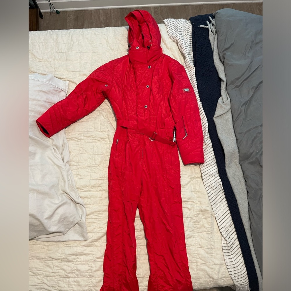 Emmegi Women’s Ski Jumpsuit Red Size 38